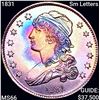 Image 1 : 1831 Sm Letters Capped Bust Quarter GEM BU