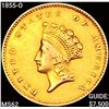 Image 1 : 1855-O Rare Gold Dollar UNCIRCULATED