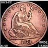 Image 1 : 1873-CC Seated Liberty Half Dollar CLOSELY UNCIRCULATED