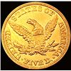 Image 2 : 1845 $5 Gold Half Eagle UNCIRCULATED