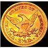 Image 2 : 1843-C $2.50 Gold Quarter Eagle CHOICE BU