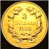 Image 2 : 1858 $3 Gold Piece UNCIRCULATED