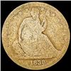 Image 1 : 1838 Seated Liberty Dime NICELY CIRCULATED