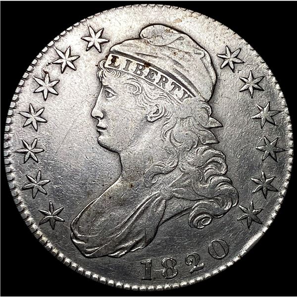 1820 Buffalo Half Dollar CLOSELY UNCIRCULATED