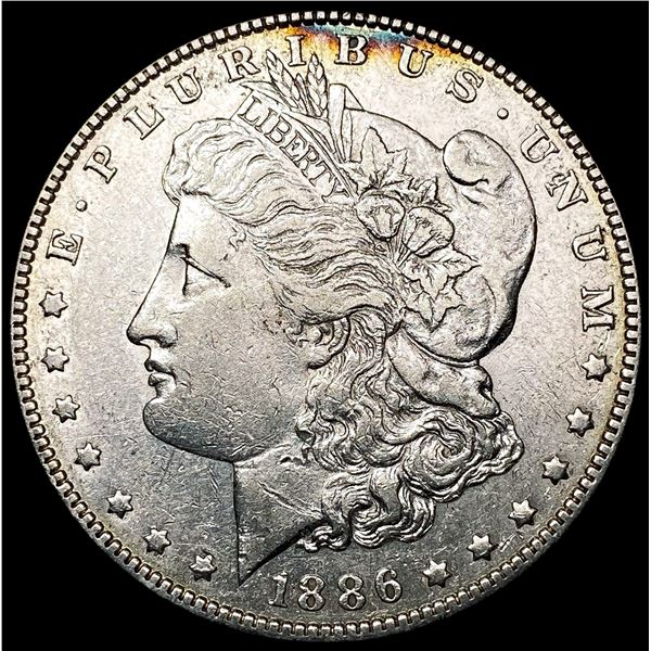 1886-O Morgan Silver Dollar NEARLY UNCIRCULATED