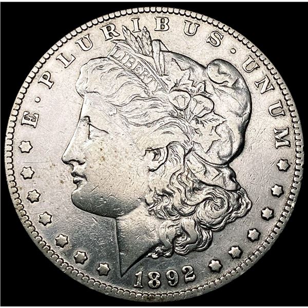 1892-S Morgan Silver Dollar NICELY CIRCULATED