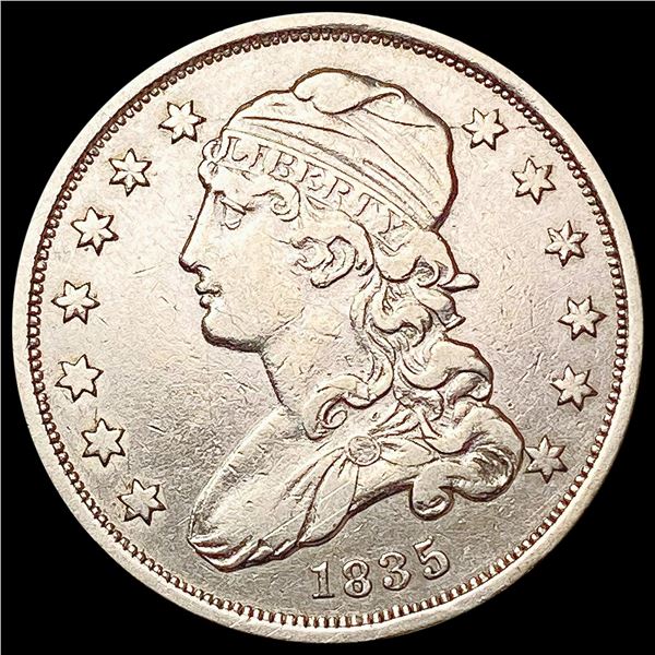 1835 Capped Bust Quarter CLOSELY UNCIRCULATED