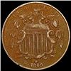 Image 1 : 1869 Shield Nickel NICELY CIRCULATED