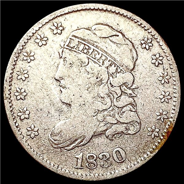 1830 Capped Bust Half Dime NICELY CIRCULATED