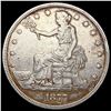 Image 1 : 1877 Silver Trade Dollar NEARLY UNCIRCULATED