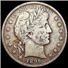 Image 1 : 1896-S Barber Half Dollar NICELY CIRCULATED