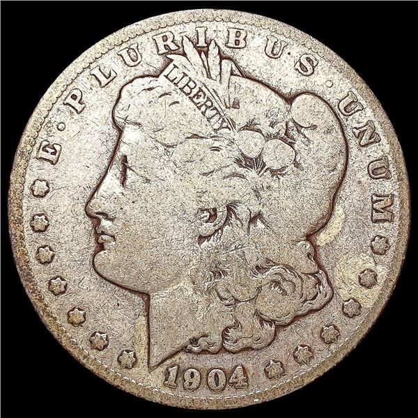 1904-S Morgan Silver Dollar NICELY CIRCULATED