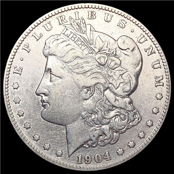 1904-S Morgan Silver Dollar CLOSELY UNCIRCULATED