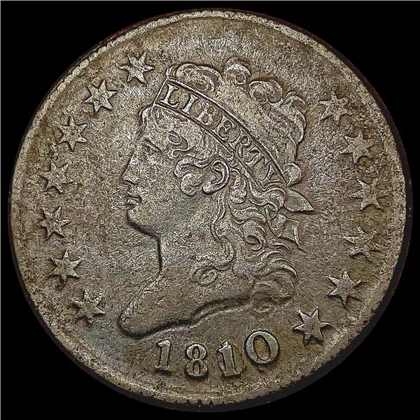 1810 / 9 Classic Head Large Cent CLOSELY UNCIRCULA