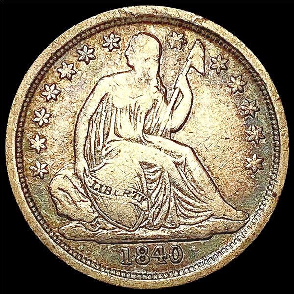 1840-O Seated Liberty Dime LIGHTLY CIRCULATED