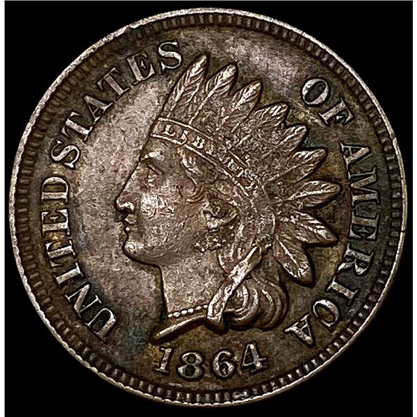 1864 Indian Head Cent CLOSELY UNCIRCULATED