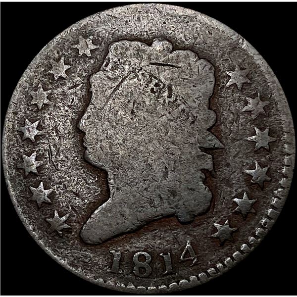 1814 Classic Head Large Cent NICELY CIRCULATED