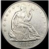 Image 1 : 1858 Seated Liberty Half Dollar CLOSELY UNCIRCULAT