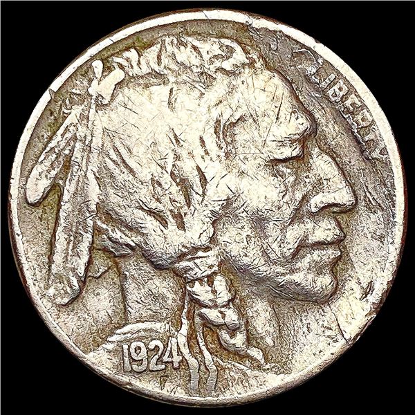 1924-S Buffalo Nickel CLOSELY UNCIRCULATED