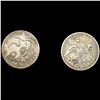 Image 2 : (2) Capped Bust Quarters (1834, 1836) NICELY CIRC