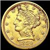 Image 1 : 1854 $2.5 Gold Quarter Eagle CLOSELY UNCIRCULATED