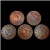 [5] Varied US Large Cents [1816, 1825, 1928, 1929,