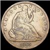 1865-S Seated Liberty Half Dollar LIGHTLY CIRCULAT