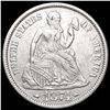 Image 1 : 1874 Arws Seated Liberty Dime CLOSELY UNCIRCULATED