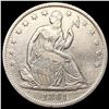 Image 1 : 1861-S Seated Liberty Half Dollar CLOSELY UNCIRCUL