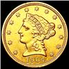 Image 1 : 1904 $2.5 Gold Quarter Eagle CHOICE AU