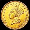 Image 1 : 1856 Rare Gold Dollar CLOSELY UNCIRCULATED