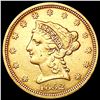 Image 1 : 1852 $2.5 Gold Quarter Eagle CLOSELY UNCIRCULATED