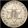 Image 1 : 1853 Silver Three Cent LIGHTLY CIRCULATED
