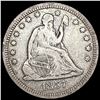 Image 1 : 1857-O Seated Liberty Quarter NICELY CIRCULATED