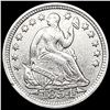 Image 1 : 1854 Arws Seated Liberty Half Dime CLOSELY UNCIRCU