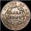 Image 2 : 1828 13 Stars Classic Head Half Cent NEARLY UNCIRC