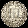Image 2 : 1874 Nickel Three Cent NEARLY UNCIRCULATED