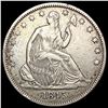 Image 1 : 1845 Seated Liberty Half Dollar CLOSELY UNCIRCULAT
