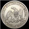 Image 2 : 1845 Seated Liberty Half Dollar CLOSELY UNCIRCULAT