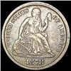 Image 1 : 1878 Seated Liberty Dime LIGHTLY CIRCULATED