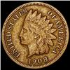 Image 1 : 1908-S Indian Head Cent NICELY CIRCULATED