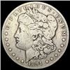 Image 1 : 1891-CC Morgan Silver Dollar NICELY CIRCULATED