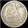 Image 1 : 1876-CC Seated Liberty Dime NICELY CIRCULATED