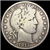 Image 1 : 1913 Barber Half Dollar LIGHTLY CIRCULATED