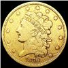 Image 1 : 1836 $5 Gold Half Eagle NICELY CIRCULATED