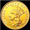 Image 1 : 1878 $3 Gold Piece CHOICE AU