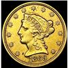 Image 1 : 1869-S $2.50 Gold Quarter Eagle CLOSELY UNCIRCULAT