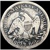 Image 2 : 1855-S Arws Seated Liberty Quarter NICELY CIRCULAT
