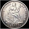 Image 1 : 1873 Arws Seated Liberty Dime CLOSELY UNCIRCULATED