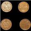 Image 2 : [4] Varied US Cents (1867, 1897, (2) 1924-D) NICEL